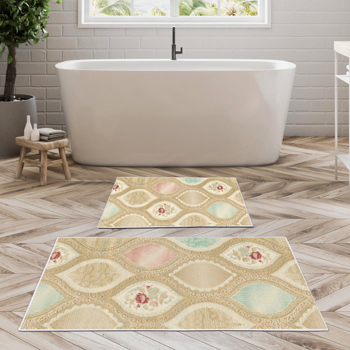 Mijölnir Juego de alfombrillas de baño Kt458 Multicolor Mijölnir Juego de alfombrillas de baño Kt458 Multicolor